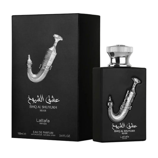 Lattafa Ishq Al Shuyukh Silver (U) EDP - 100ml